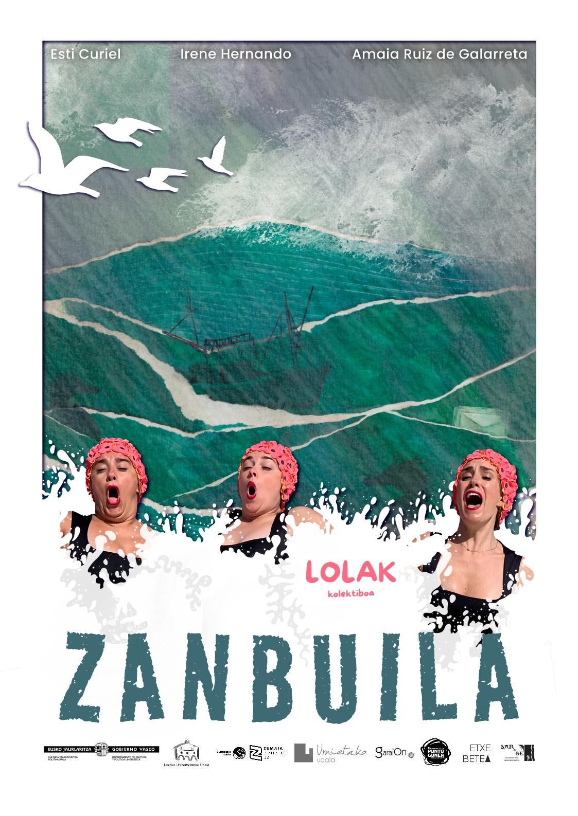 Cartel de 'Zanbuila'.