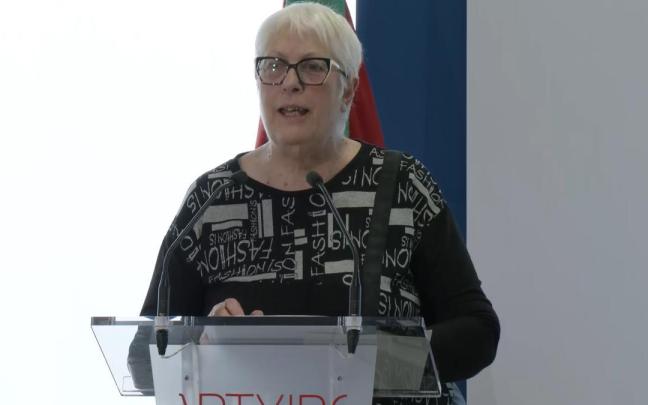 La presidenta de Euskal Australiar Elkartea, Amaia Urberuaga.