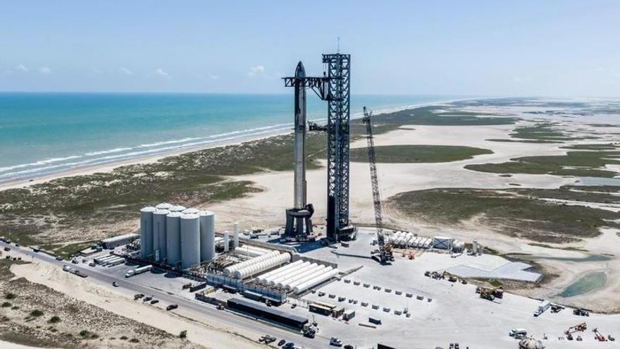 Las instalaciones de Starbase, sede de la empresa de Elon Musk SpaceX, en una imagen de archivo.