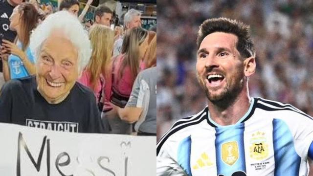 'Granny Smith', la abuela viral que quiere casarse con Leo Messi