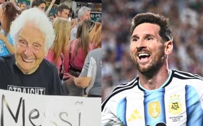 'Granny Smith', la abuela viral que quiere casarse con Leo Messi