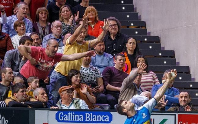 El Navarra Arena, durante la final del Campeonato de Parejas. / Patxi Cascante El Navarra Arena, durante la final del Campeonato de Parejas.