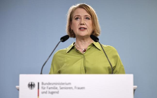 La ministra de Familia alemana, la verde Lisa Paus. La ministra de Familia alemana, la verde Lisa Paus.