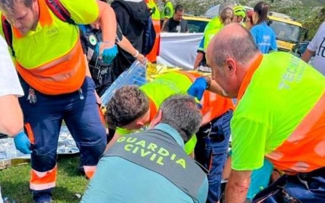 El accidente dejó seis personas heridas graves, otras seis menos graves y 37 leves.