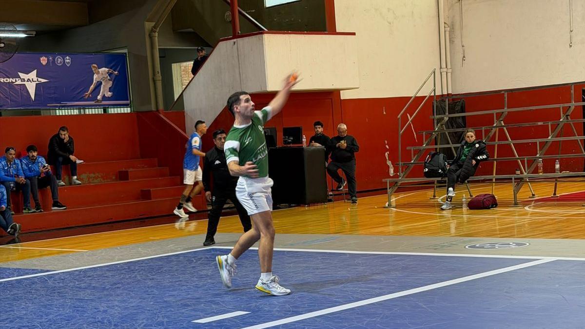En imágenes: los pelotaris de Euskal Selekzioa, durante el Campeonato del Mundo de Pelota Vasca de Argentina.