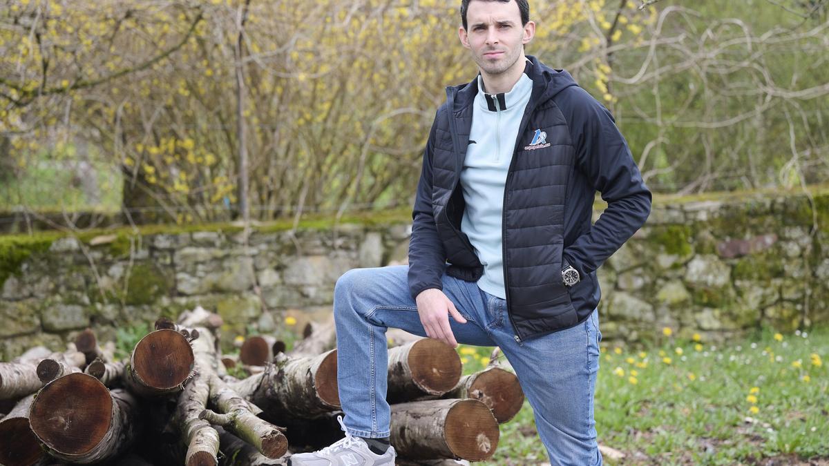 Jokin Altuna posa en Arbizu.