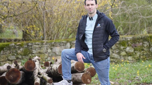 Jokin Altuna posa en Arbizu.