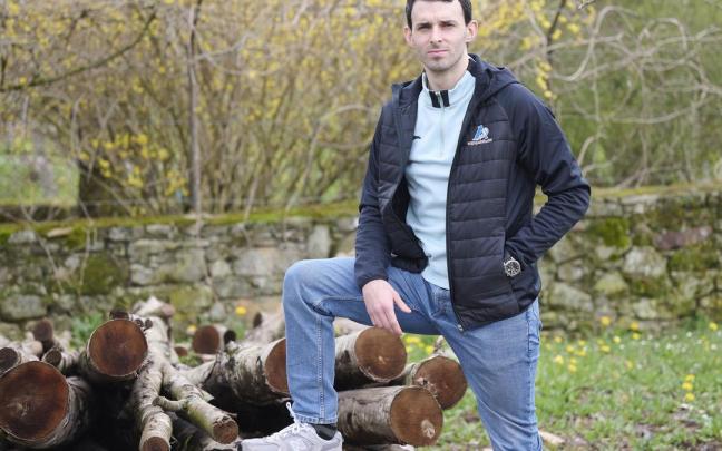 Jokin Altuna posa en Arbizu.