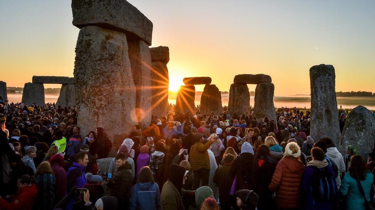 El día más largo del año en Stonehenge.