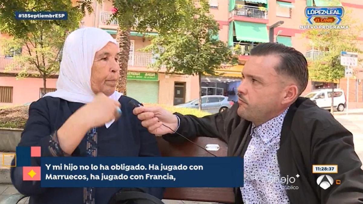 Fátima quiso aclarar de dónde es Lamine, destacando que "nació aquí y se educó aquí", protegiéndolo de presiones externas.