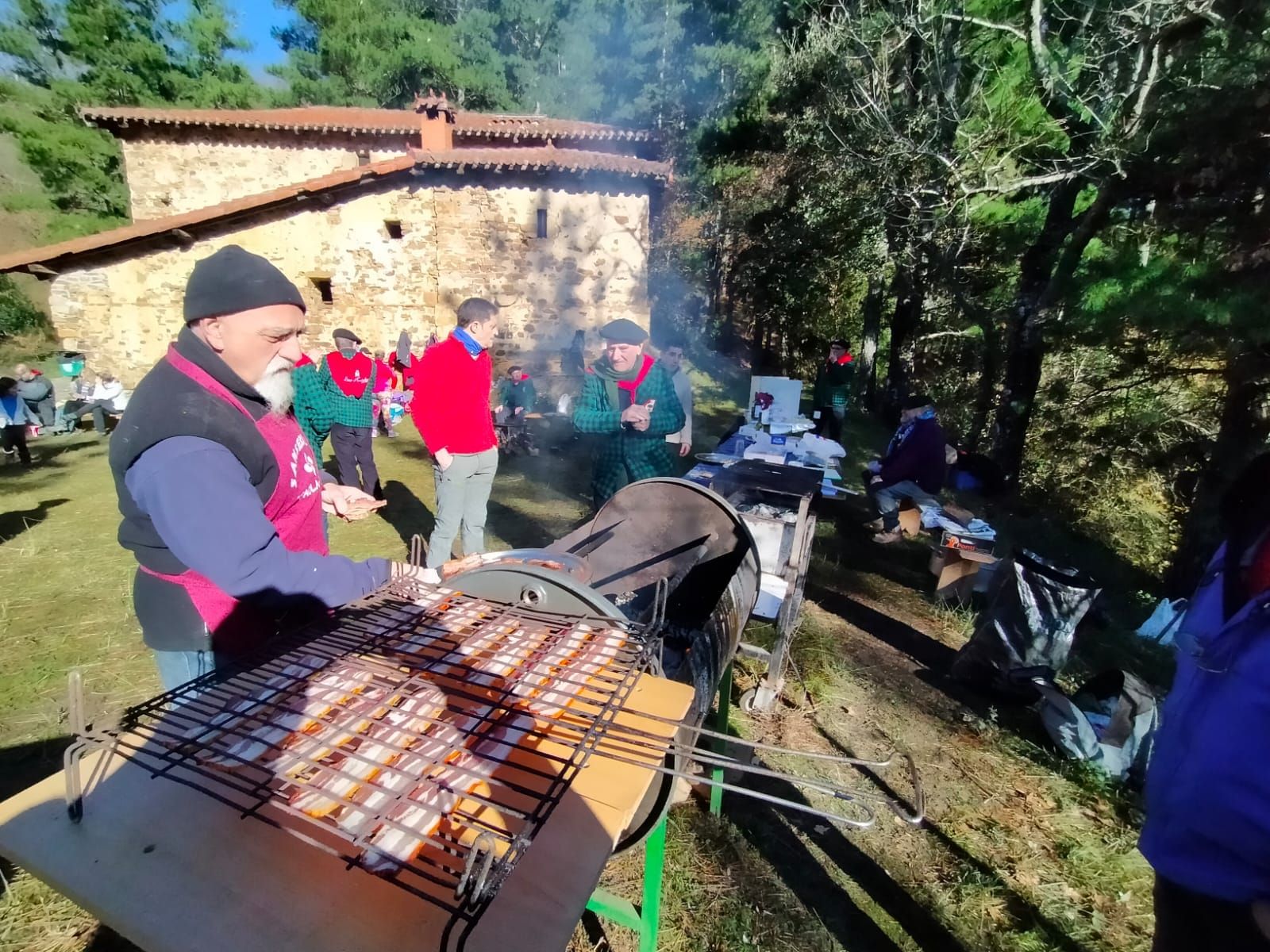 Pancetada por San Sebastián en Okondo