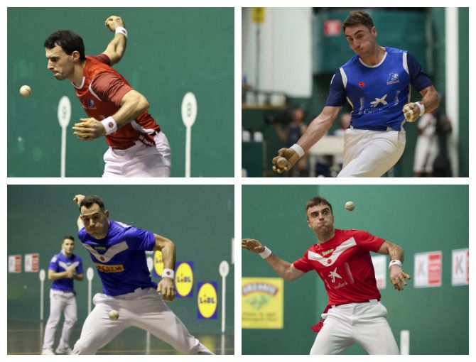 Altuna III, Peio Etxeberria, Jaka y Peña II.