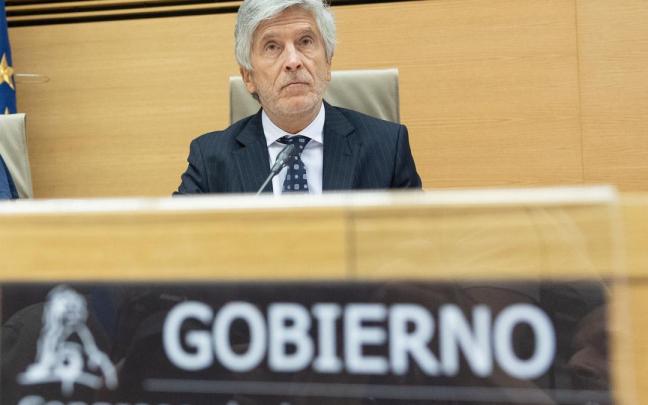 El ministro de Interior, Fernando Grande Marlasaka