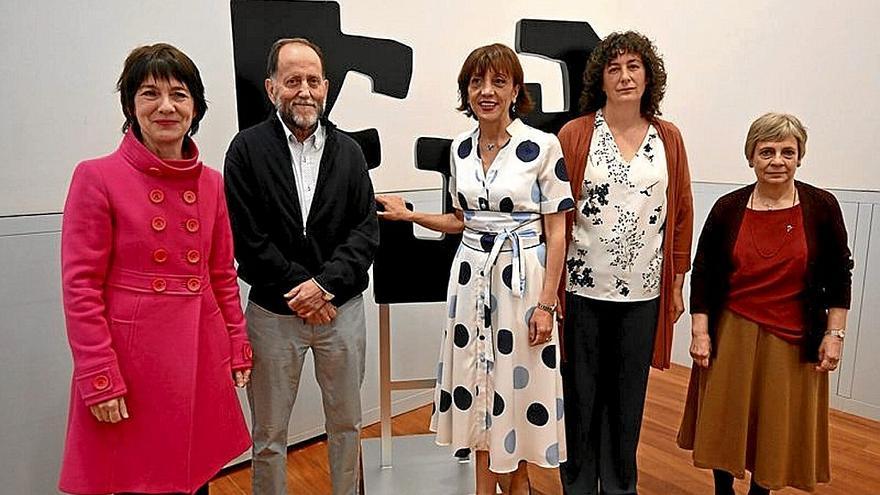 Acto de presentación de la nueva gramática de Goenaga. | FOTO: O. GONZÁLEZ