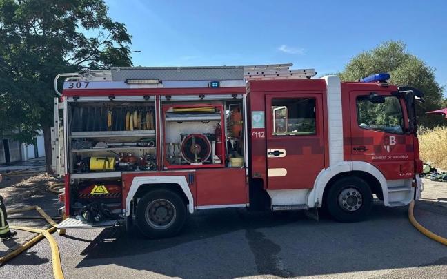 Un camión de Bomberos de Mallorca.
