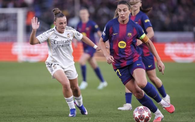 Alexia Putellas, en un Barça-Madrid femenino.