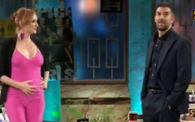 Cristina Castaño visita 'La Revuelta'