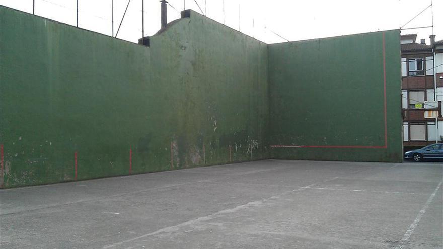 El frontón data de los años 60