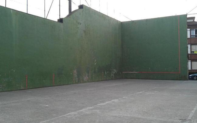 El frontón data de los años 60