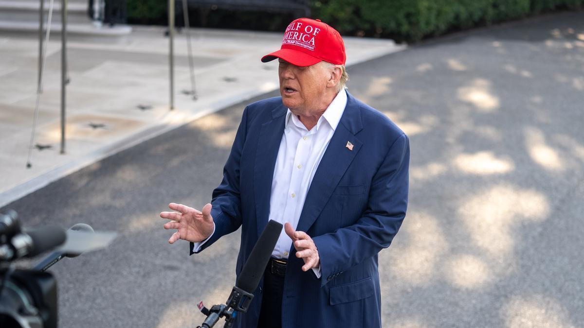 El presidente de Estados Unidos, Donald Trump