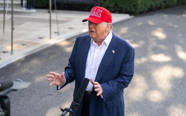 El presidente de Estados Unidos, Donald Trump