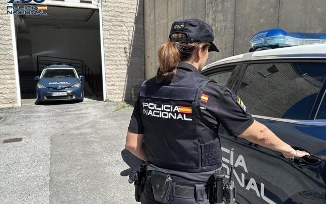 Coche patrulla de la Policía.