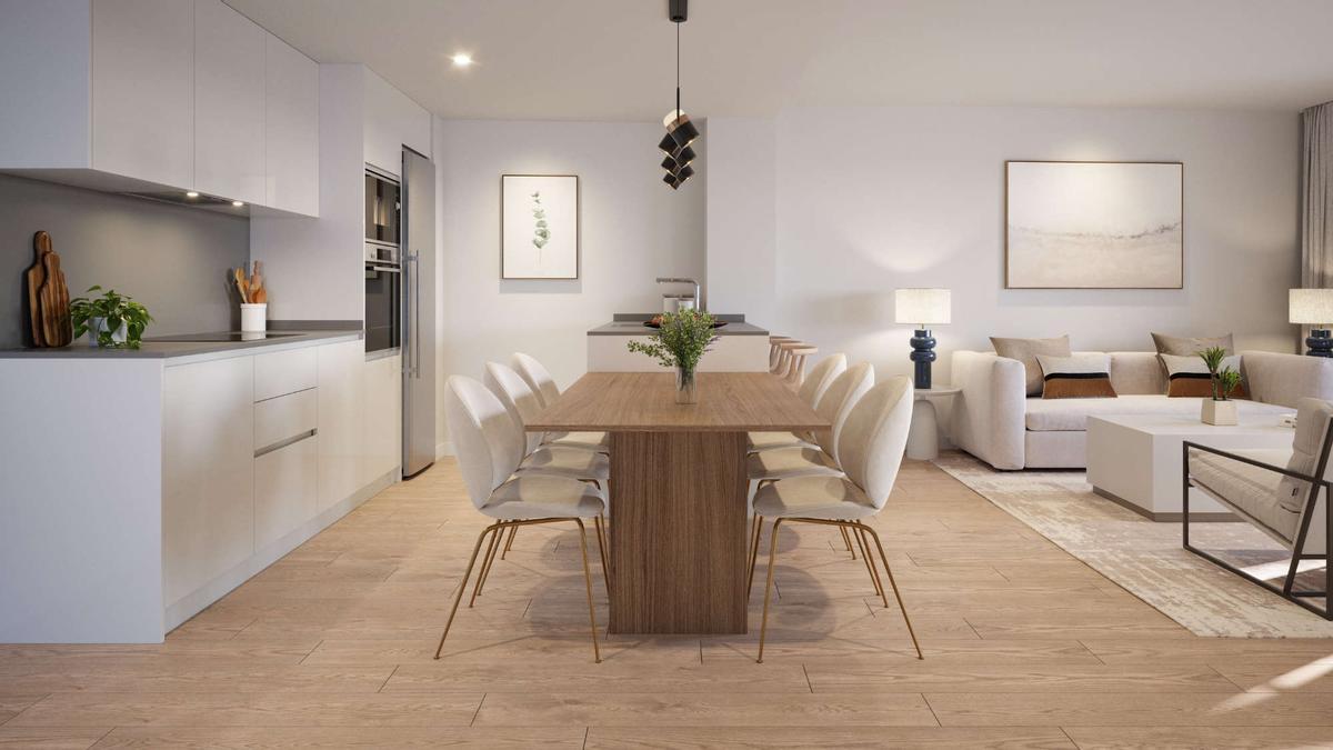 Imagen del interior de una vivienda