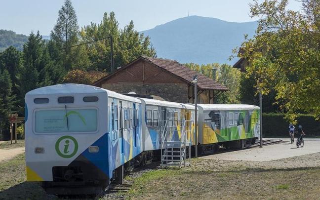 Oficina de turismo de la comarca de Mendialdea en la localidad de Antoñana, en Kanpezu