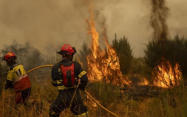 Semana negra de incendios: Cuatro muertos y 120.000 hectáreas quemadas
