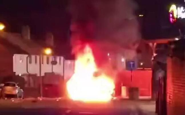 Lugar de la explosión