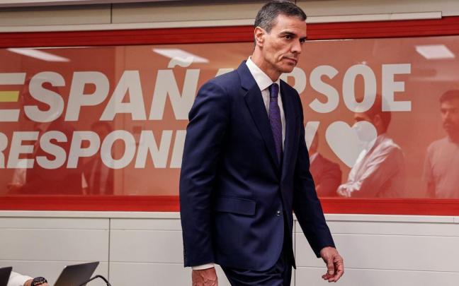 El presidente del gobierno, Pedro Sánchez