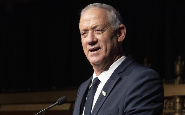 l ministro del gabinete de guerra, Benny Gantz. / EP l ministro del gabinete de guerra, Benny Gantz.