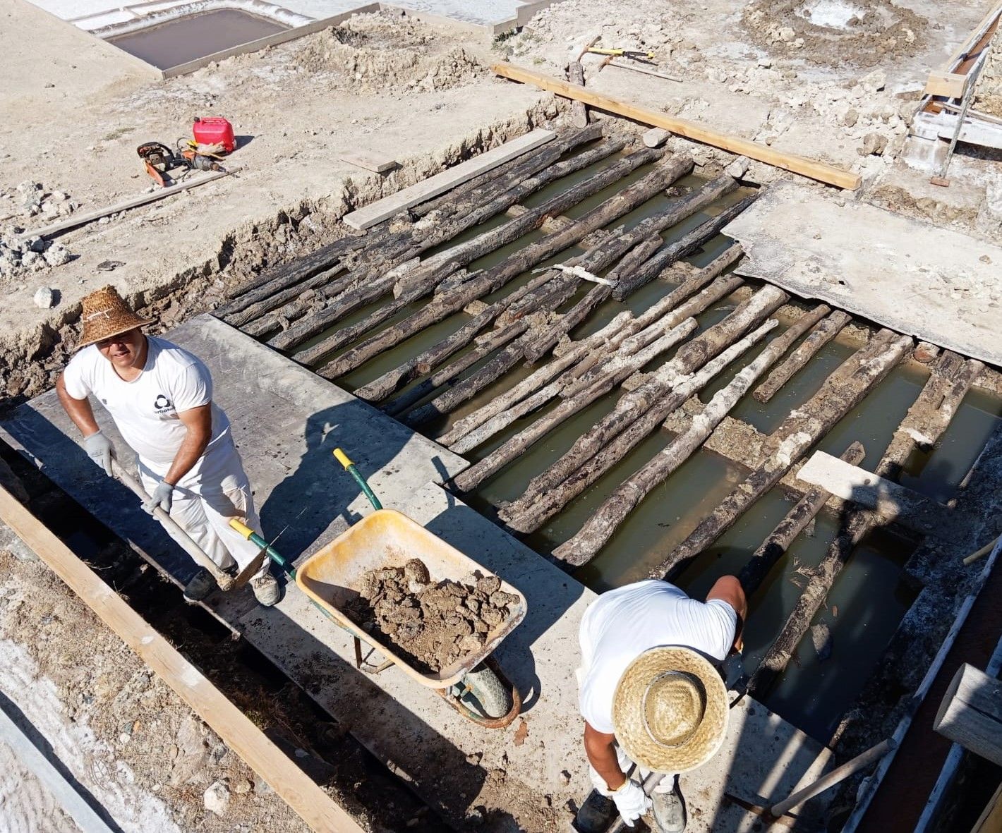 El mantenimiento de las eras es fundamental.