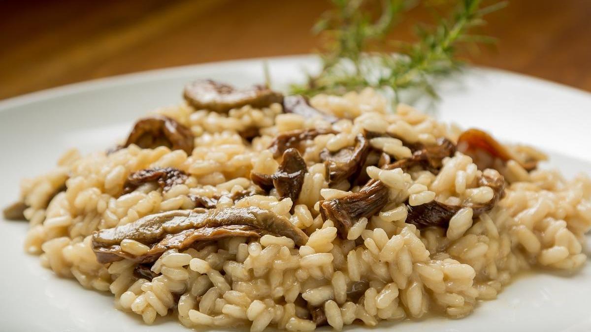 Risotto de setas