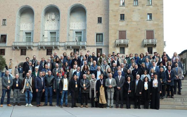 Montserrat fue el marco de la presentación de la Asociación de Municipios del Camino Ignaciano en enero de 2025.