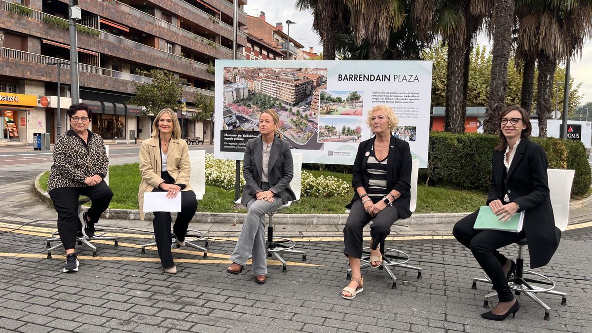 Asla, Artola, Mendoza, Iriarte e Irulegi este viernes en Beasain.