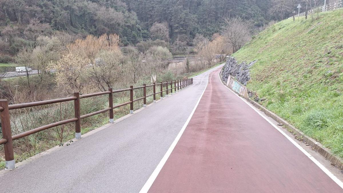 El futuro bidegorri entre Arrigorriaga y Ugao discurrirá paralelo al río Nervión