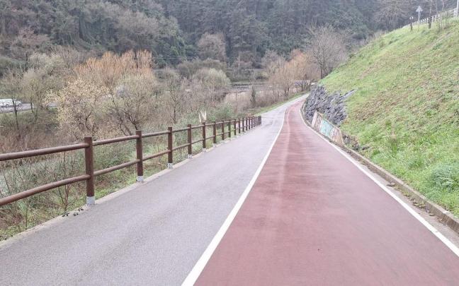 El futuro bidegorri entre Arrigorriaga y Ugao discurrirá paralelo al río Nervión
