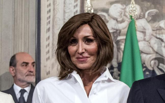 Anna Maria Bernini, ministra italiana para la Universidad.