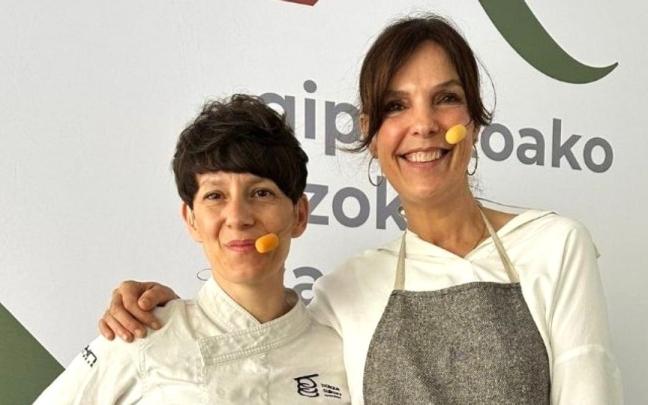 La cocinera Anne Otegi y la nutricionista Aitziber Aizpuru dirigirán el taller.