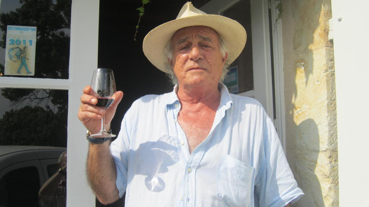 El artista Guy Rousillon.