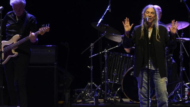 Patti Smith, durante una actuación reciente.