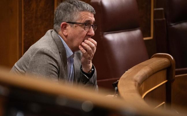 El portavoz del PSOE en el Congreso, Patxi López.
