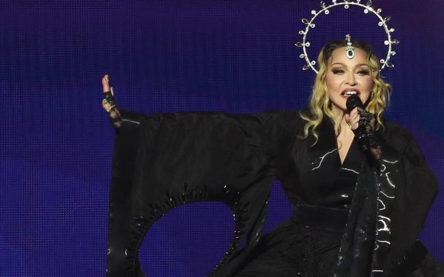 Madonna durante un concierto en Copacabana / EFE Madonna durante un concierto en Copacabana