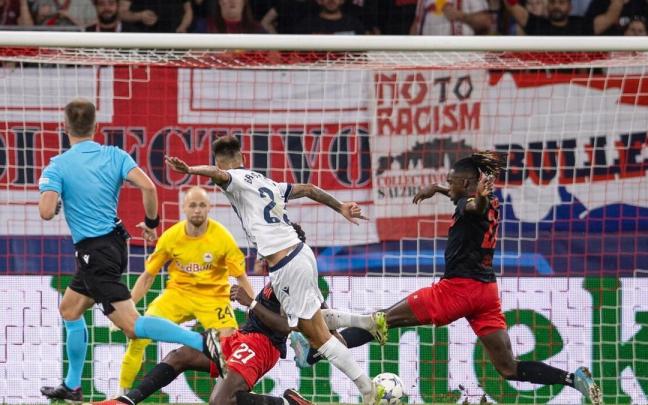 La Real Sociedad brilla en Salzburgo. / LUKAS HUTER / EFE