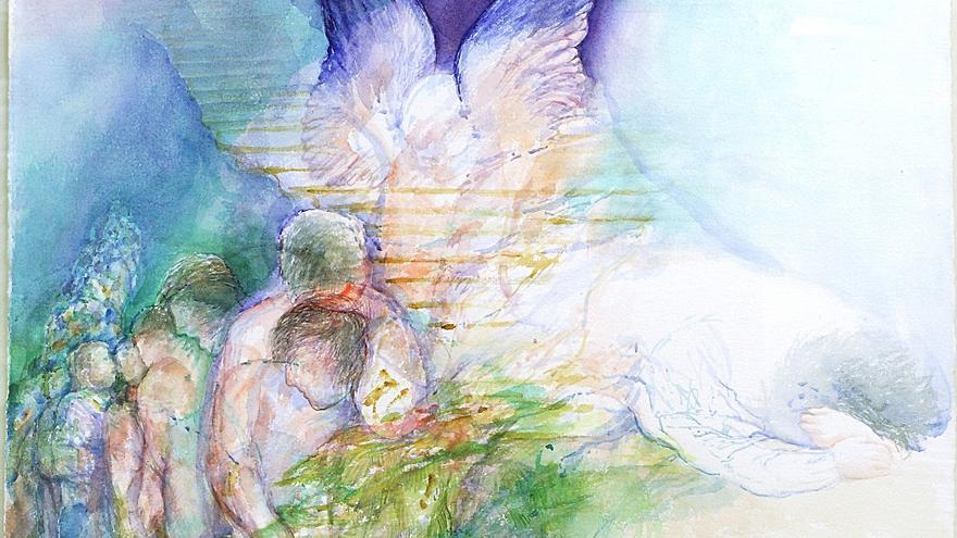 "Sueño de Jacob" de Mari Puri Herrero, una de las obras que aparecerán en la exposición.