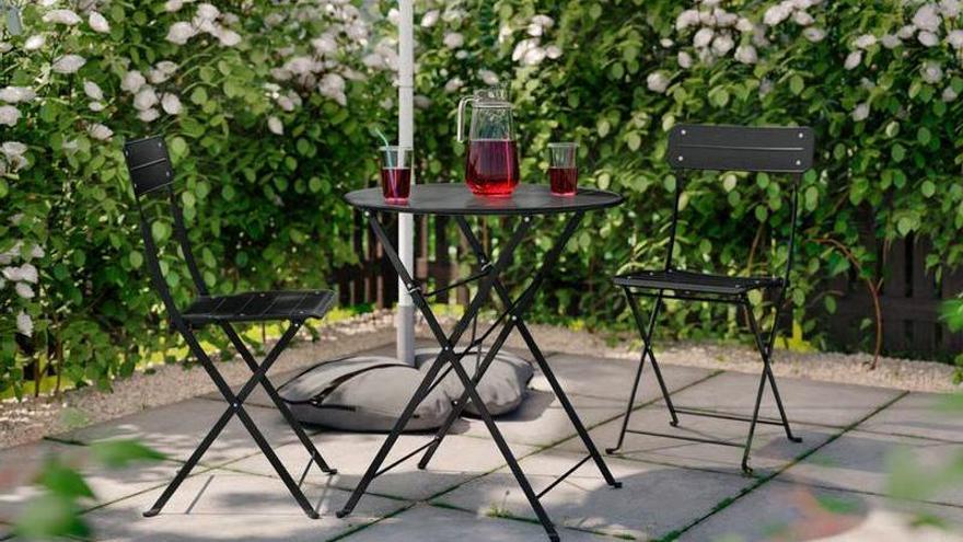 Imagen del conjunto de exteriores Sundso de Ikea