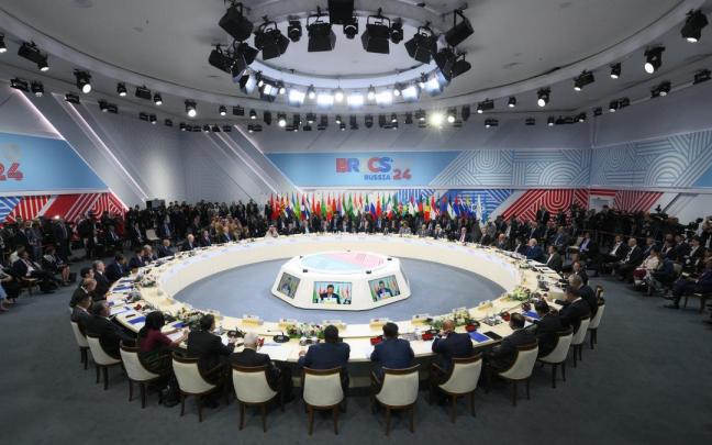 Imagen de la cumbre de los BRICS celebrada en Kazan (Rusia) el pasado mes de octubre.