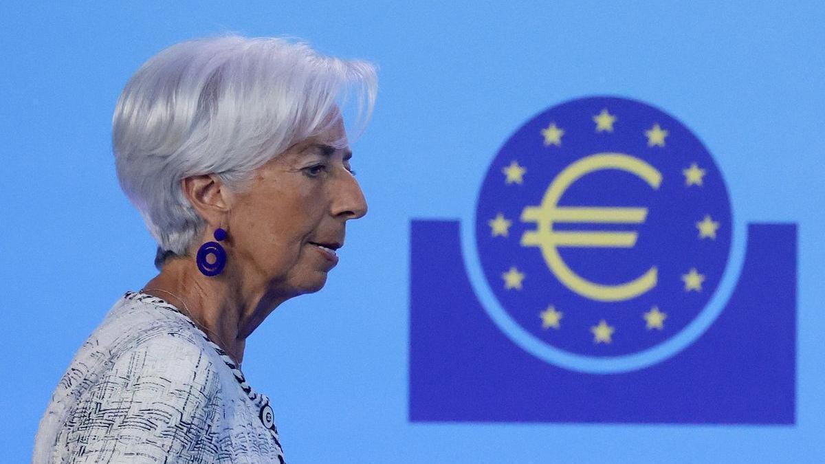 Christine Lagarde, presidenta del BCE.