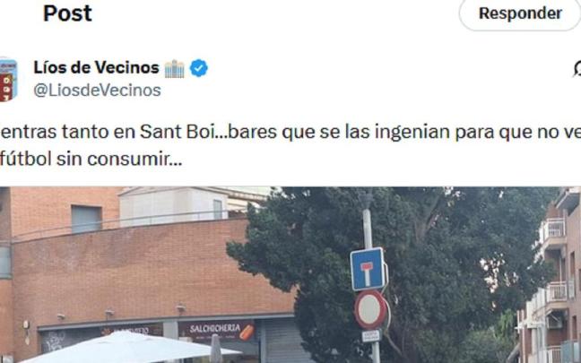 El comienzo del post.